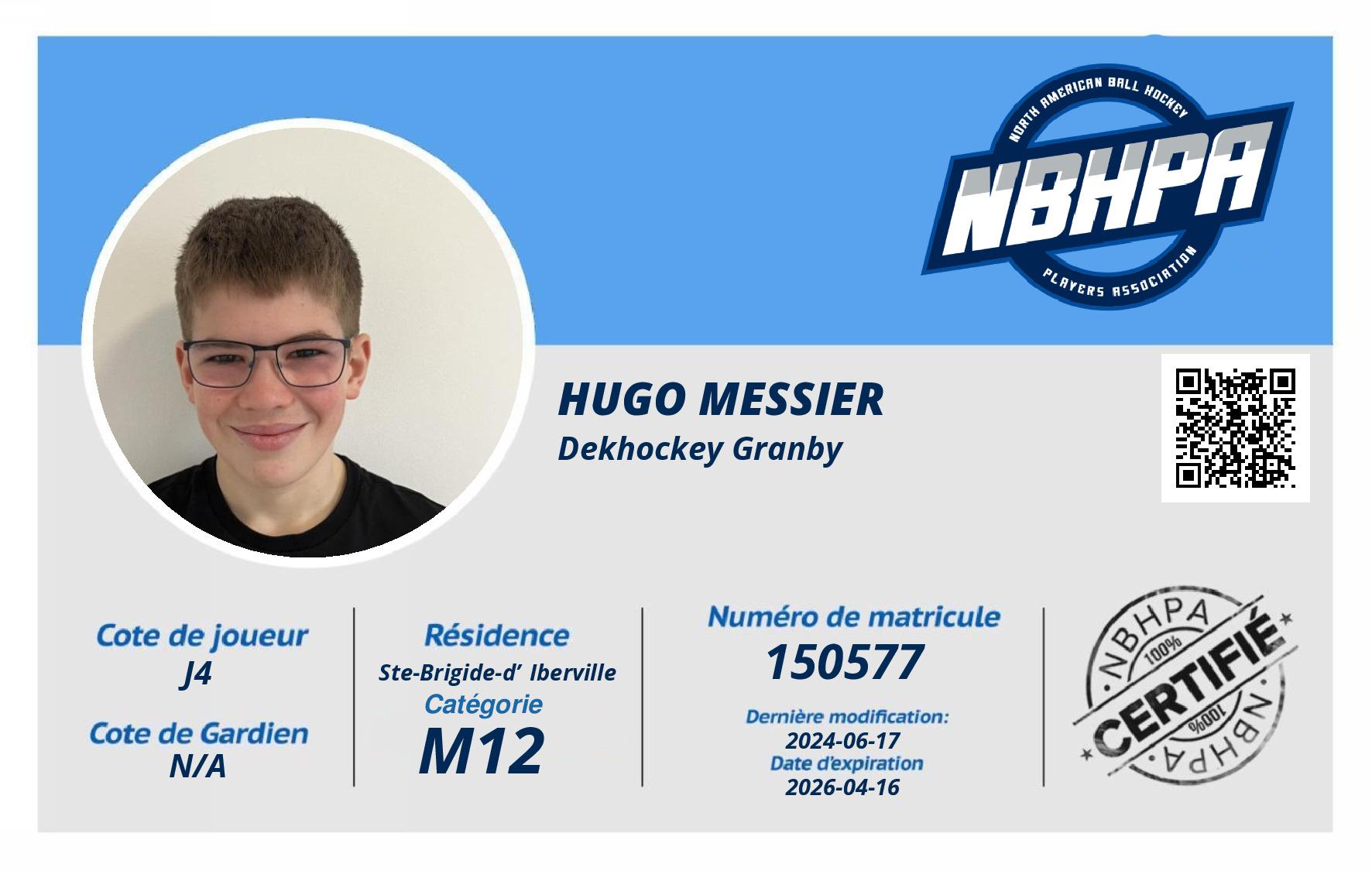 Hugo Messier