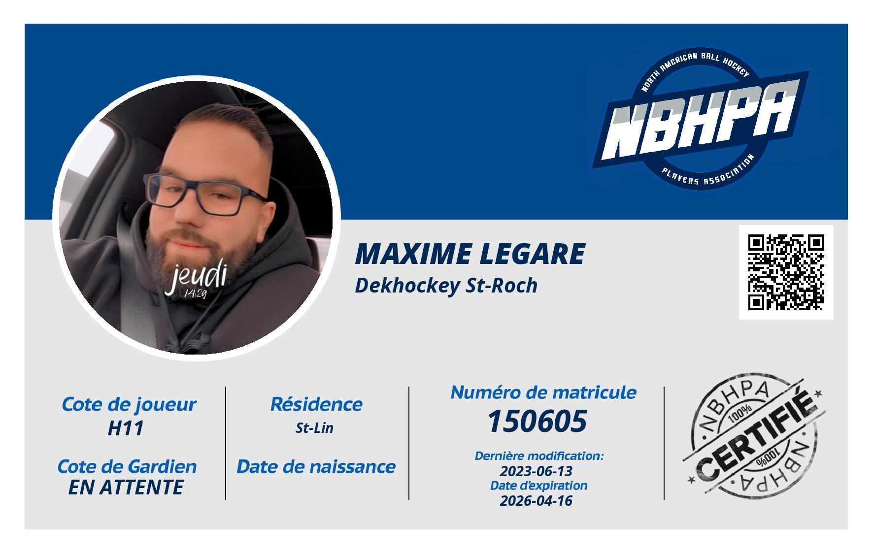 Maxime Legare