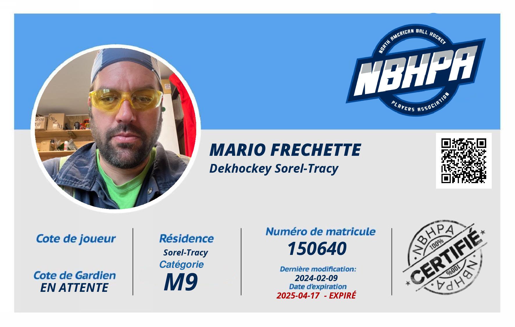 Mario Frechette