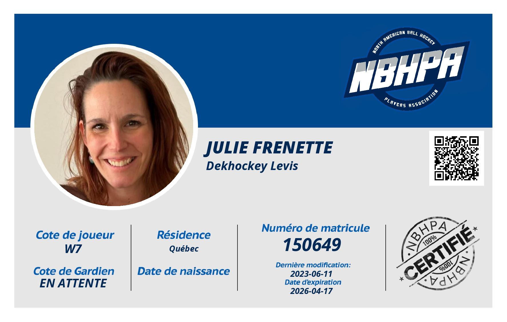 Julie Frenette