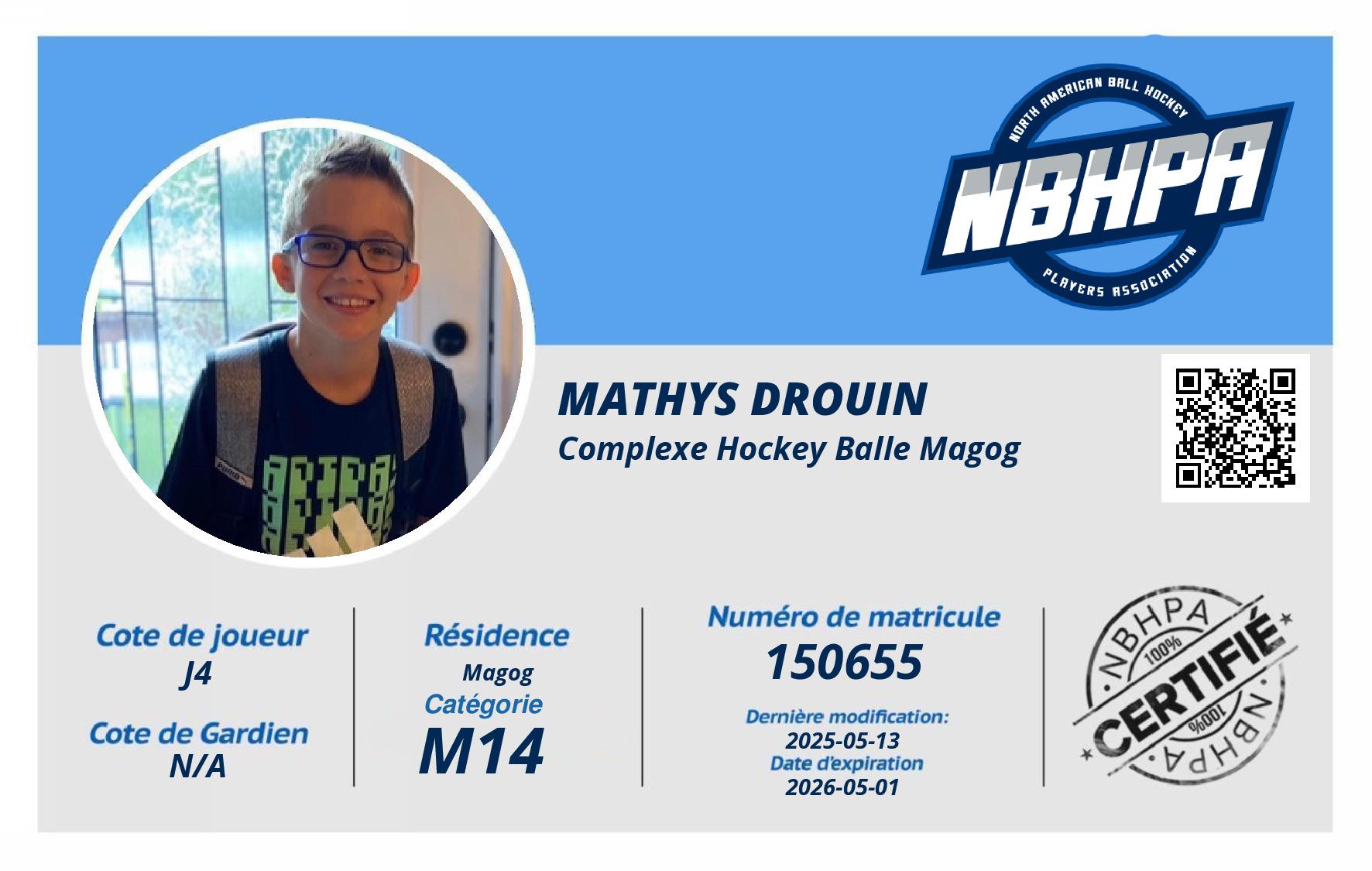 Mathys Drouin