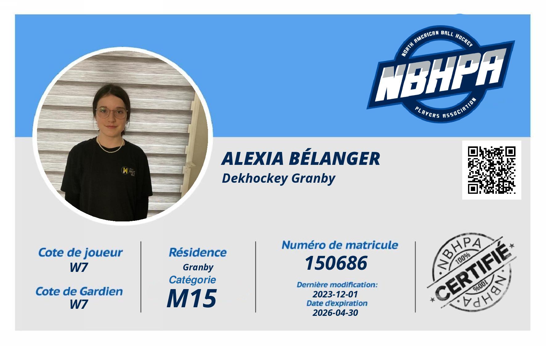 Alexia Bélanger