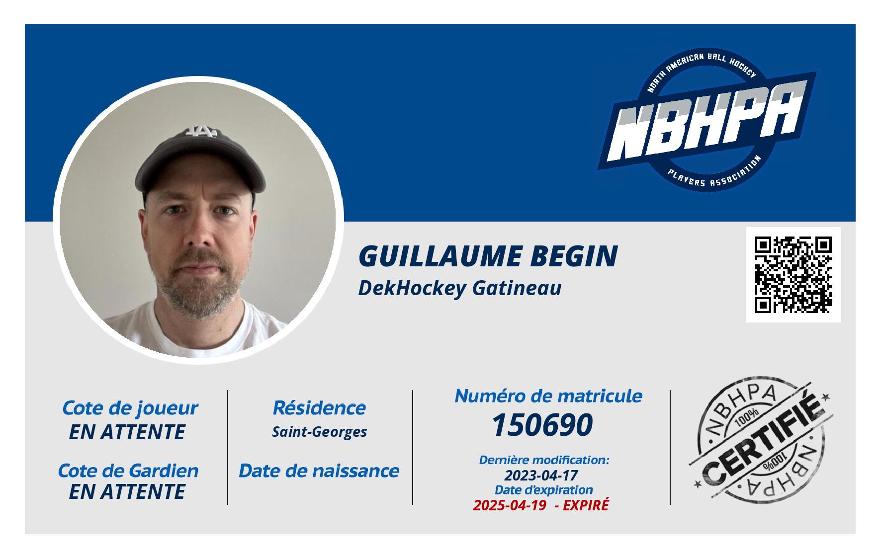 Guillaume Begin