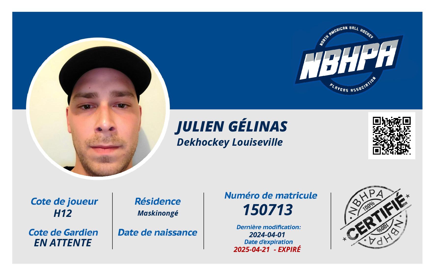 Julien Gélinas