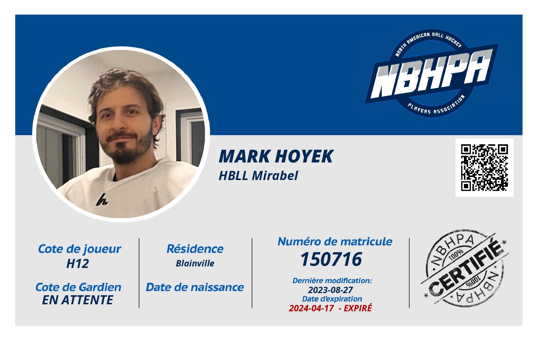 Mark Hoyek