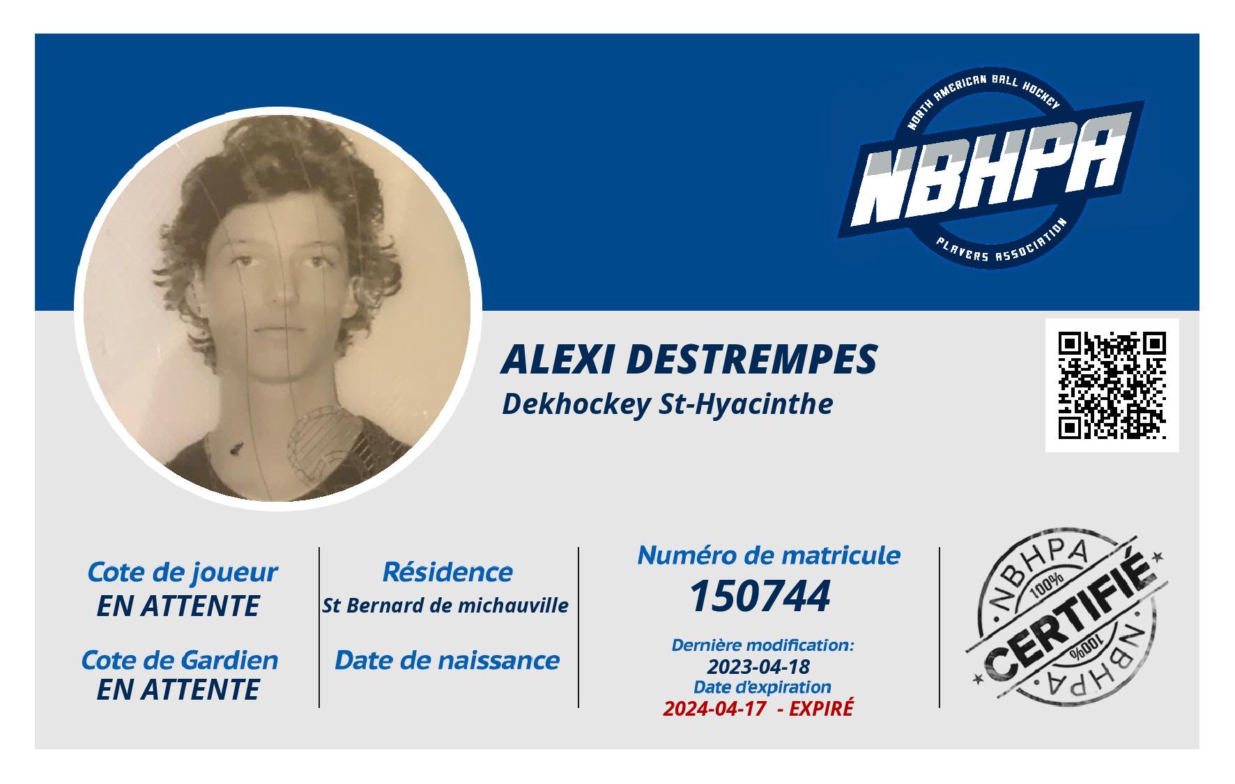 Alexi Destrempes 