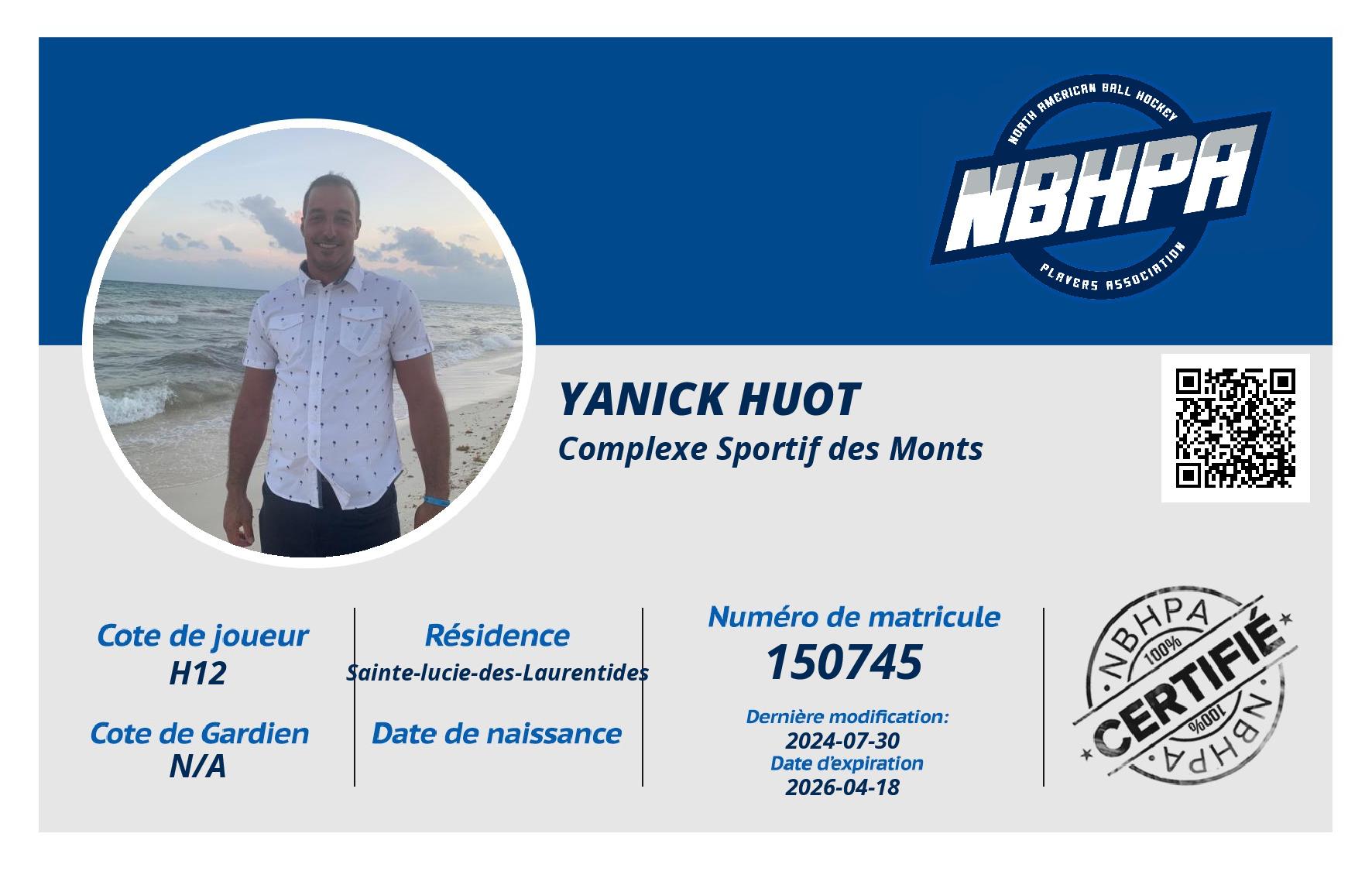 Yanick Huot