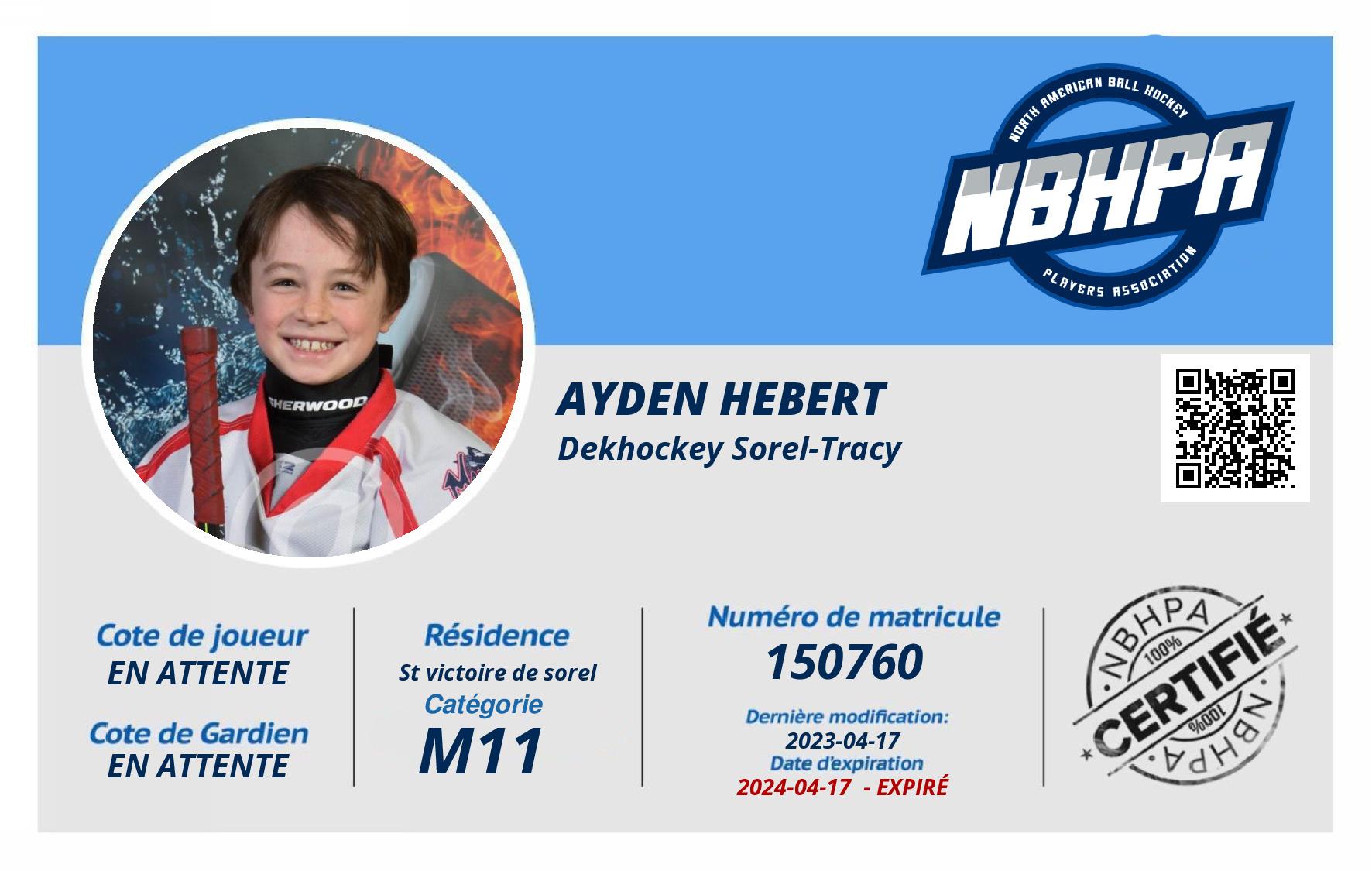 Ayden Hebert