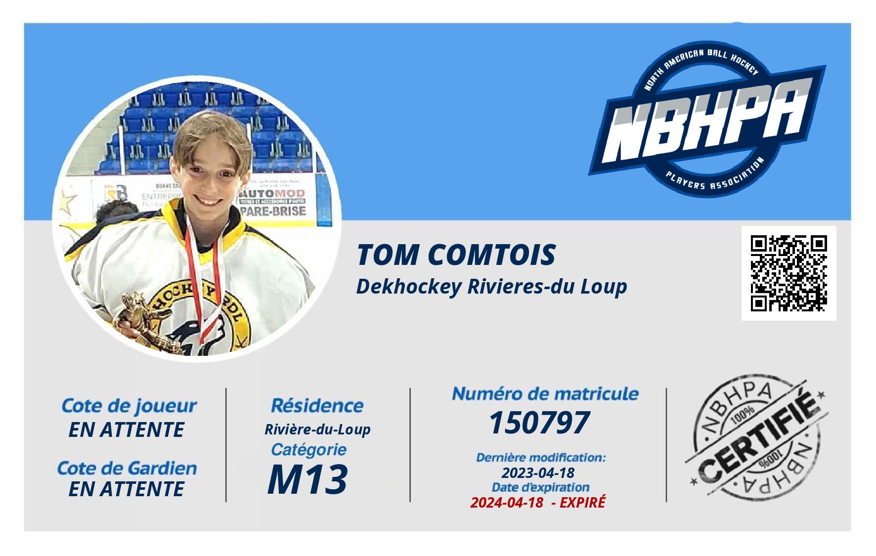 Tom Comtois