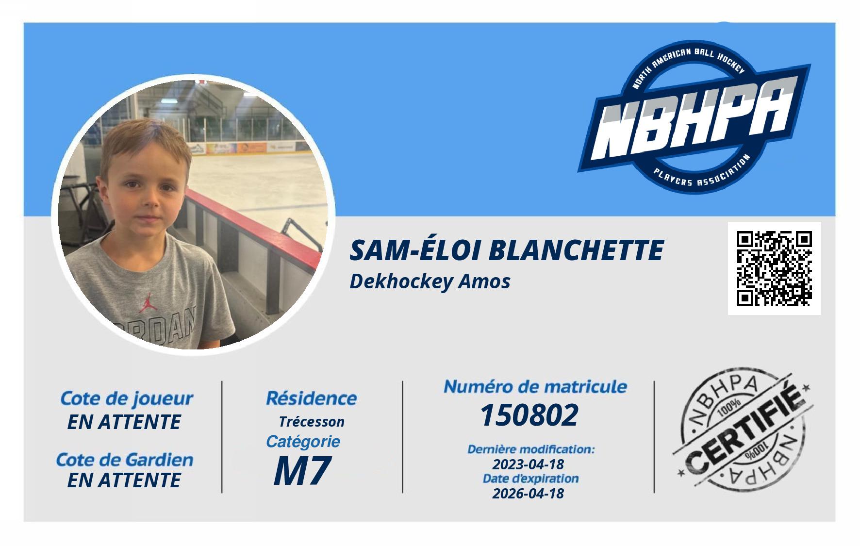 Sam-Éloi Blanchette