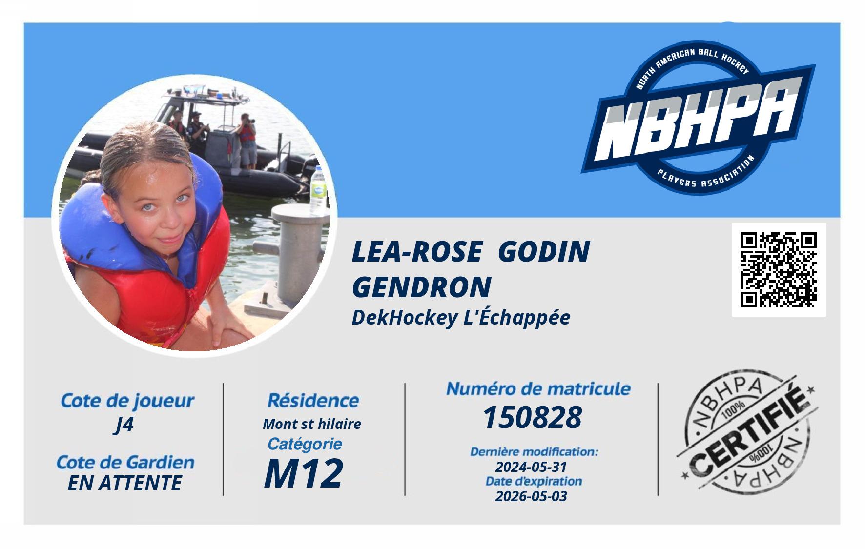 Lea-Rose  Godin Gendron 