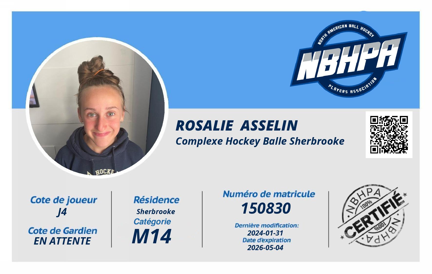 Rosalie  Asselin