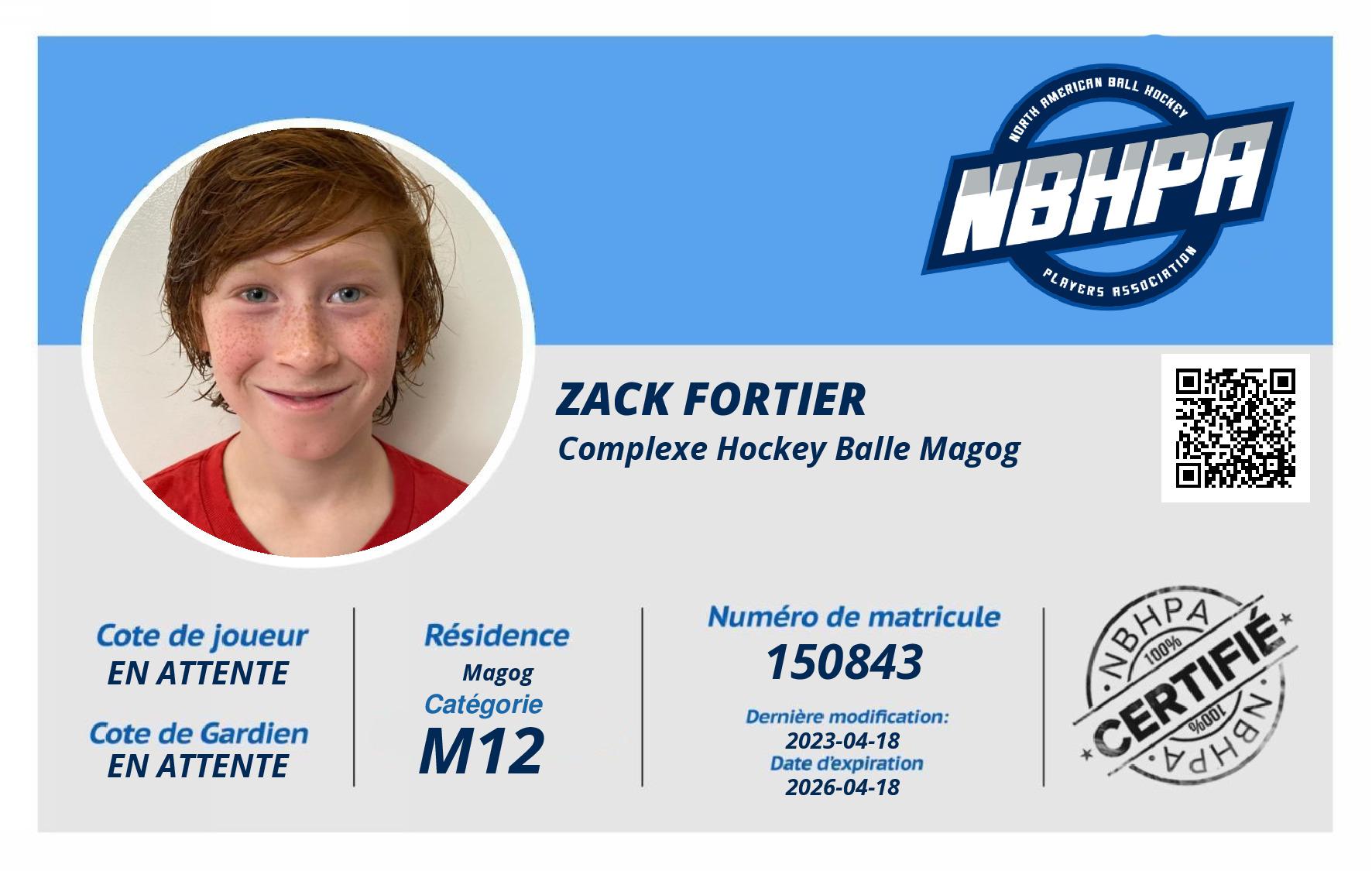 Zack Fortier 