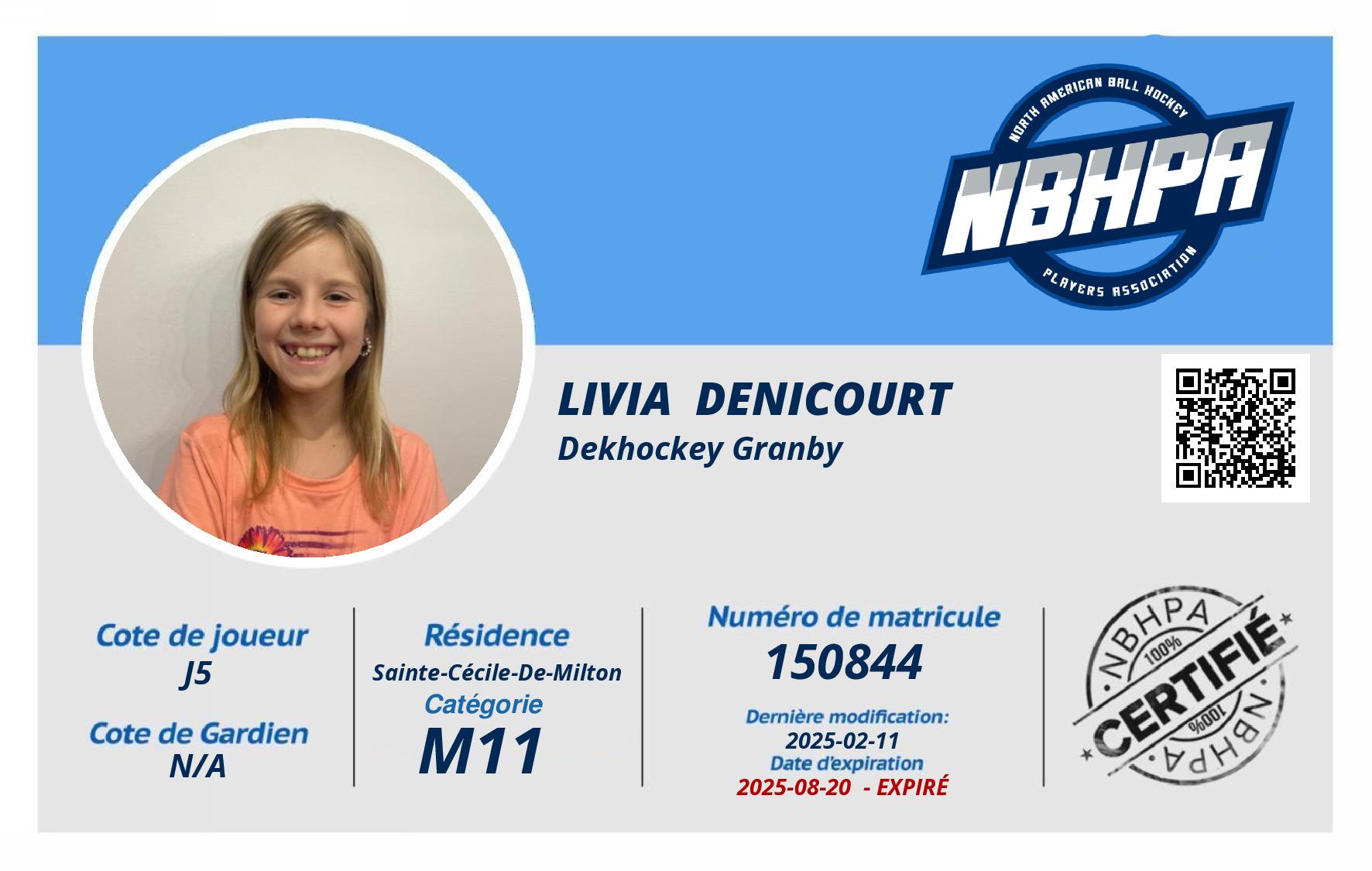 Livia  Denicourt