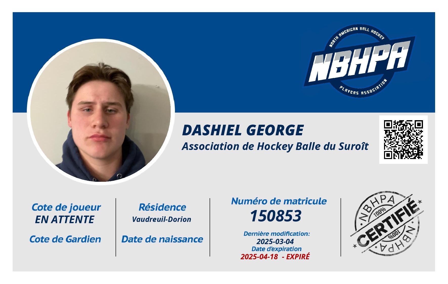 Dashiel George