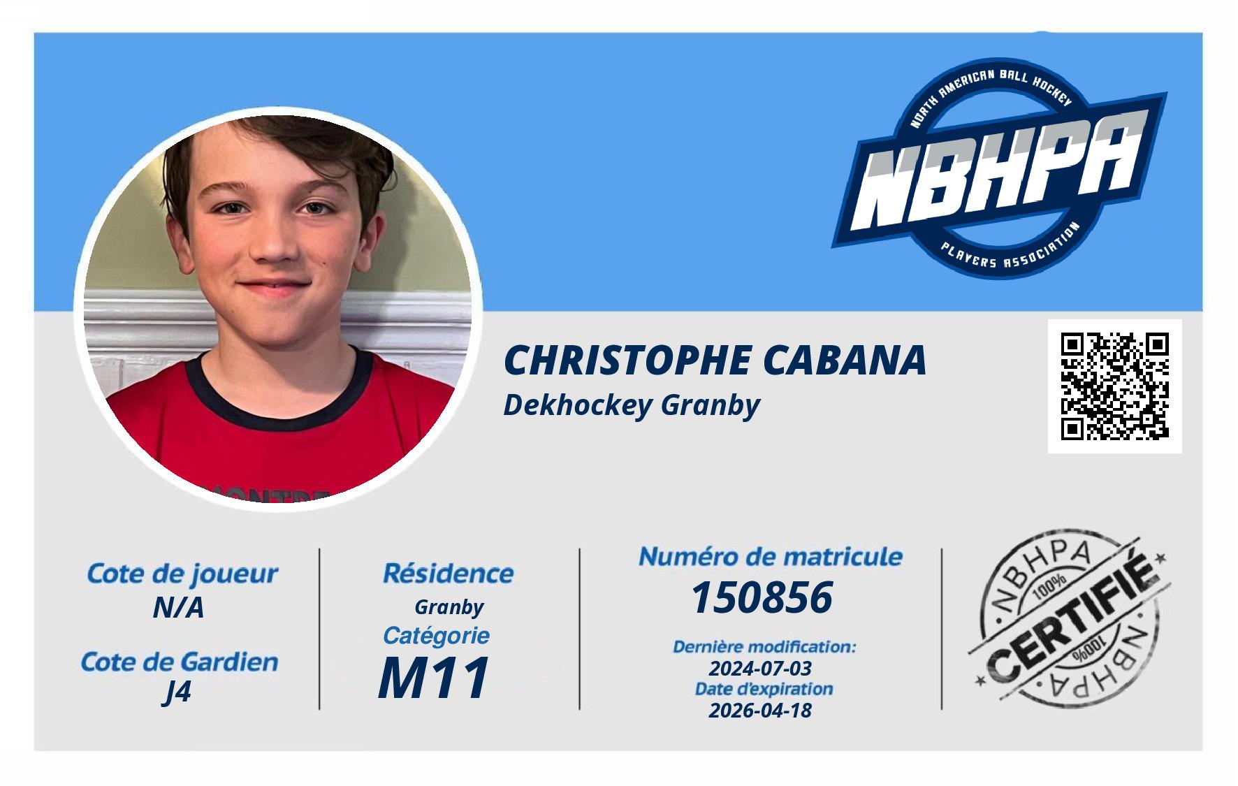 Christophe Cabana