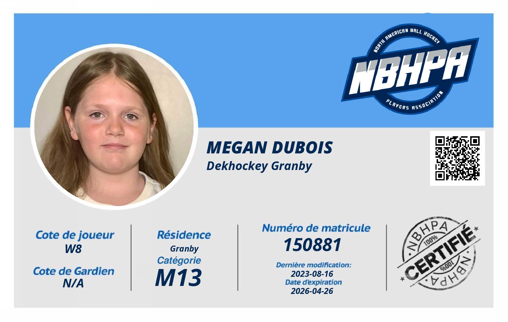 Megan Dubois