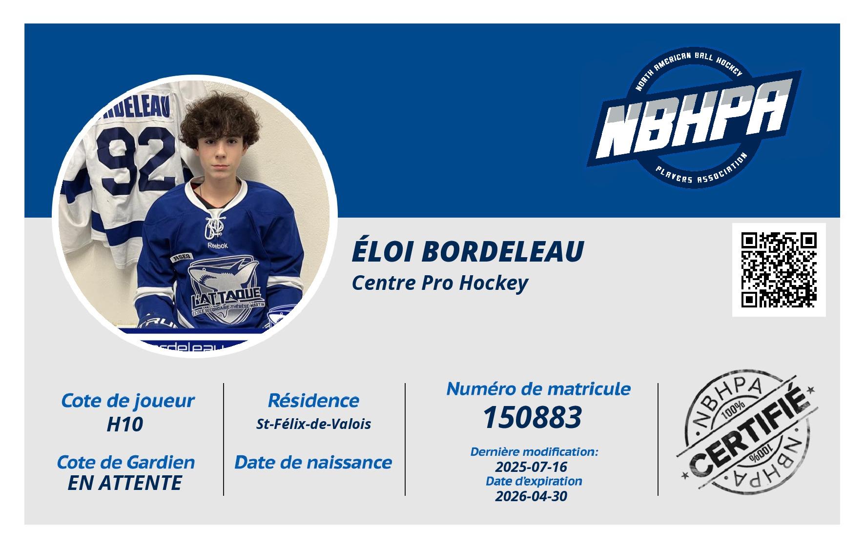 Éloi Bordeleau