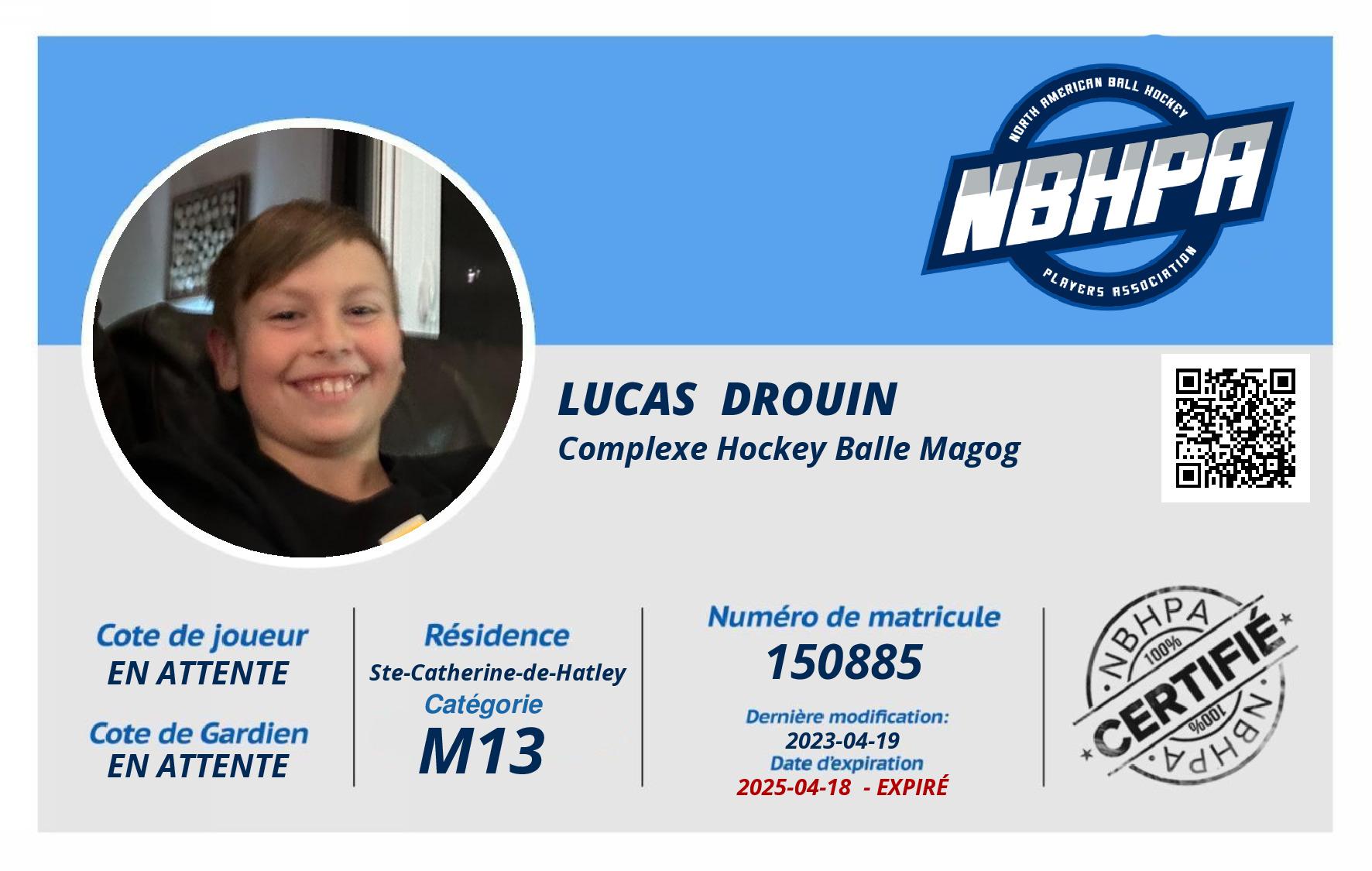 Lucas  Drouin 