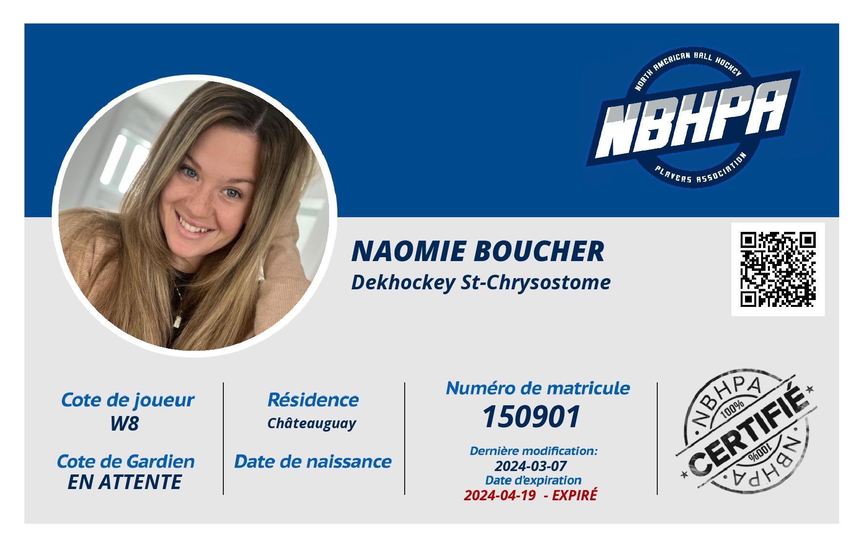 Naomie Boucher