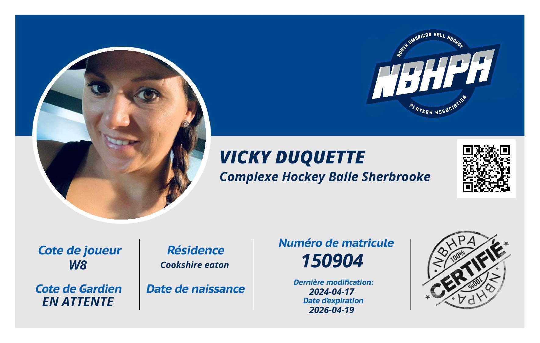 Vicky Duquette