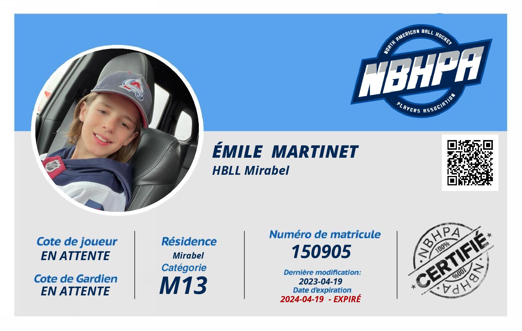 Émile  Martinet 