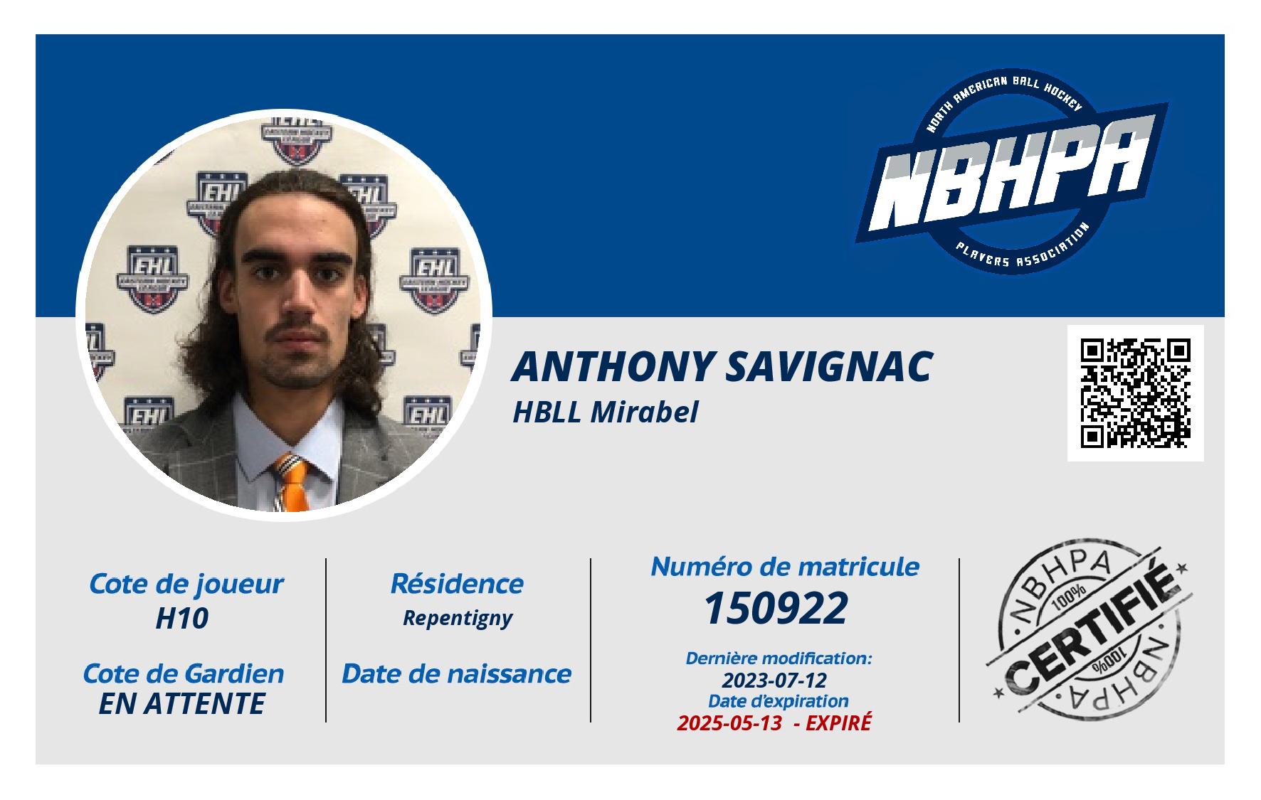 Anthony Savignac