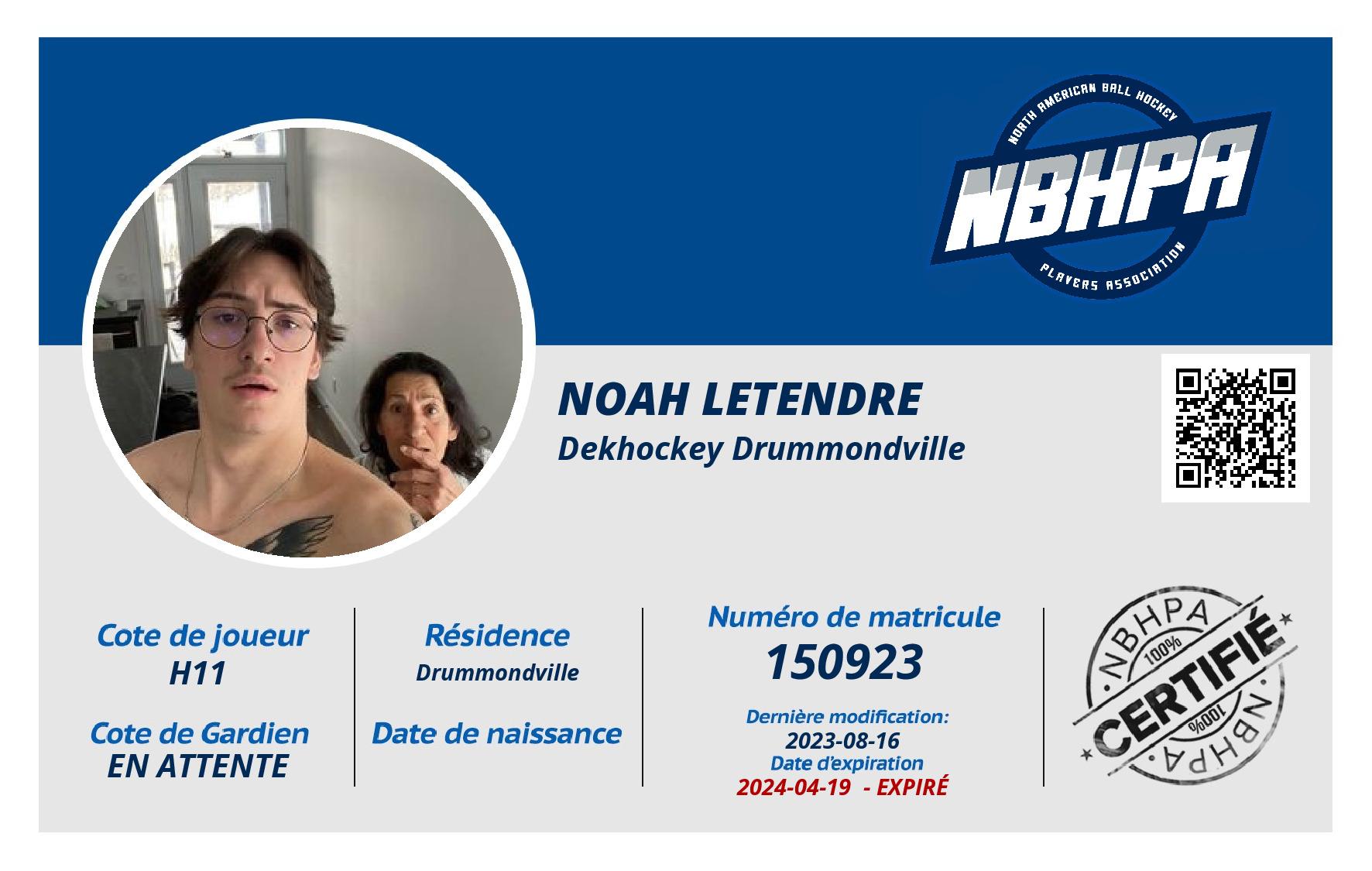 Noah Letendre