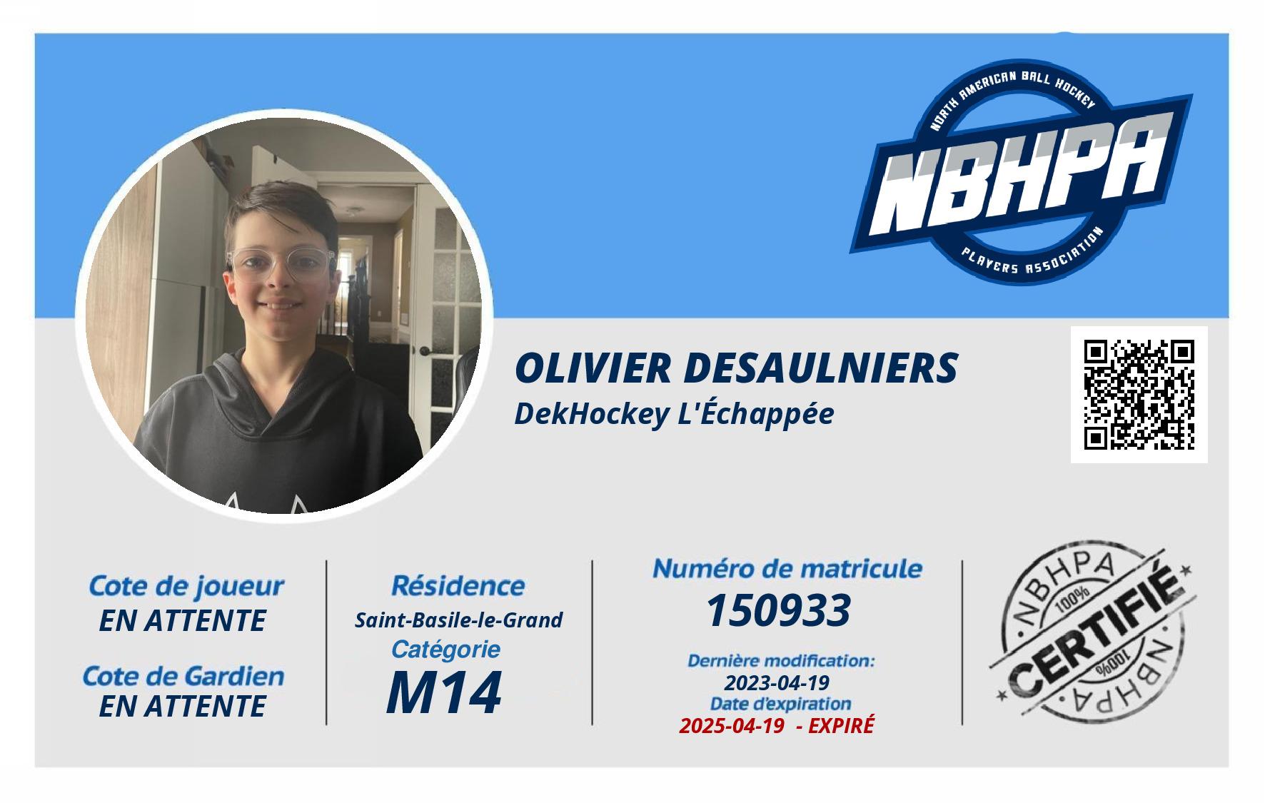 Olivier Desaulniers
