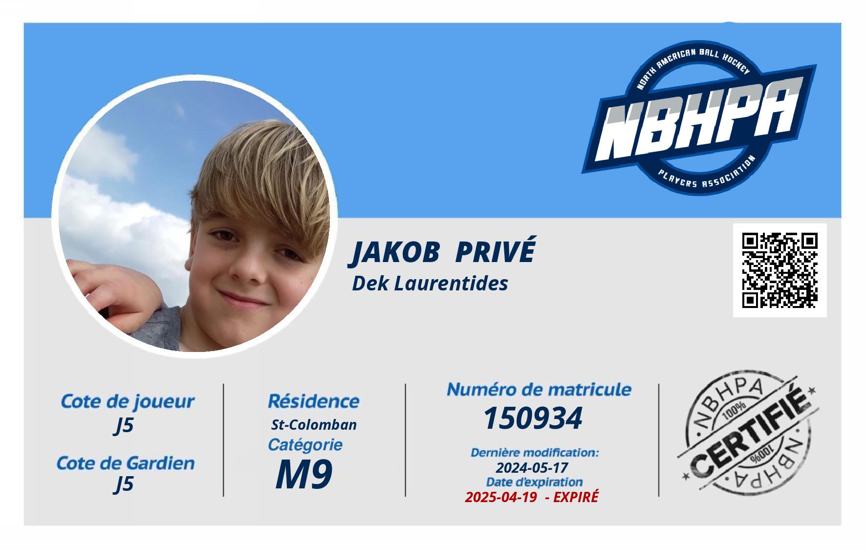 Jakob  Privé