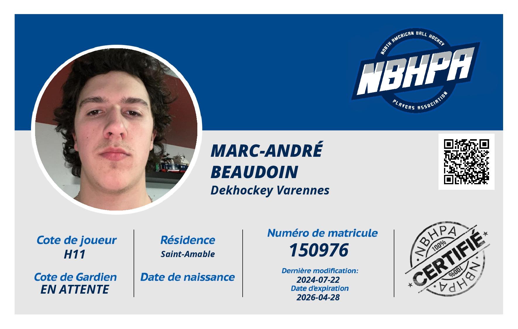 Marc-André Beaudoin