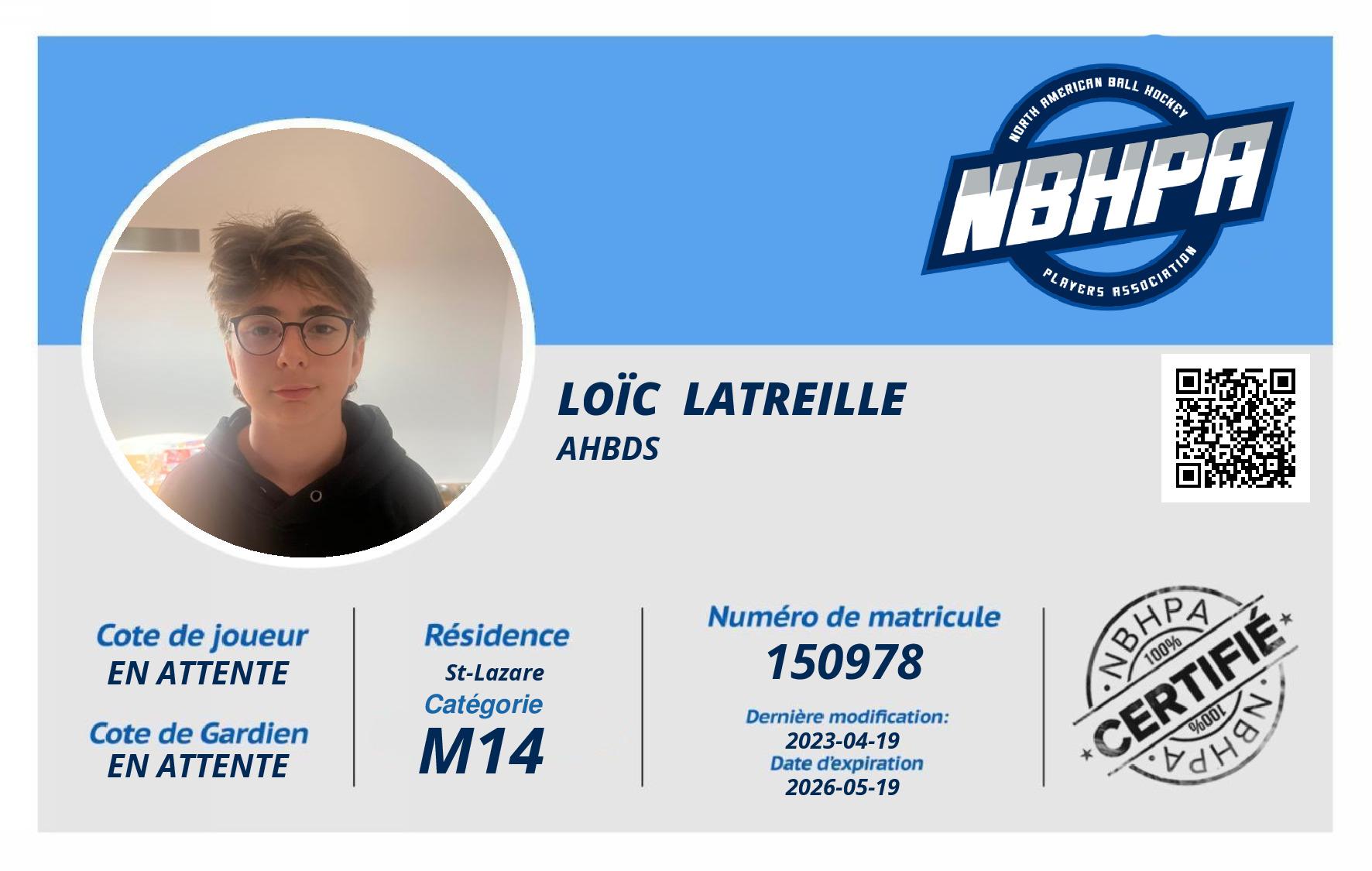 Loïc  Latreille