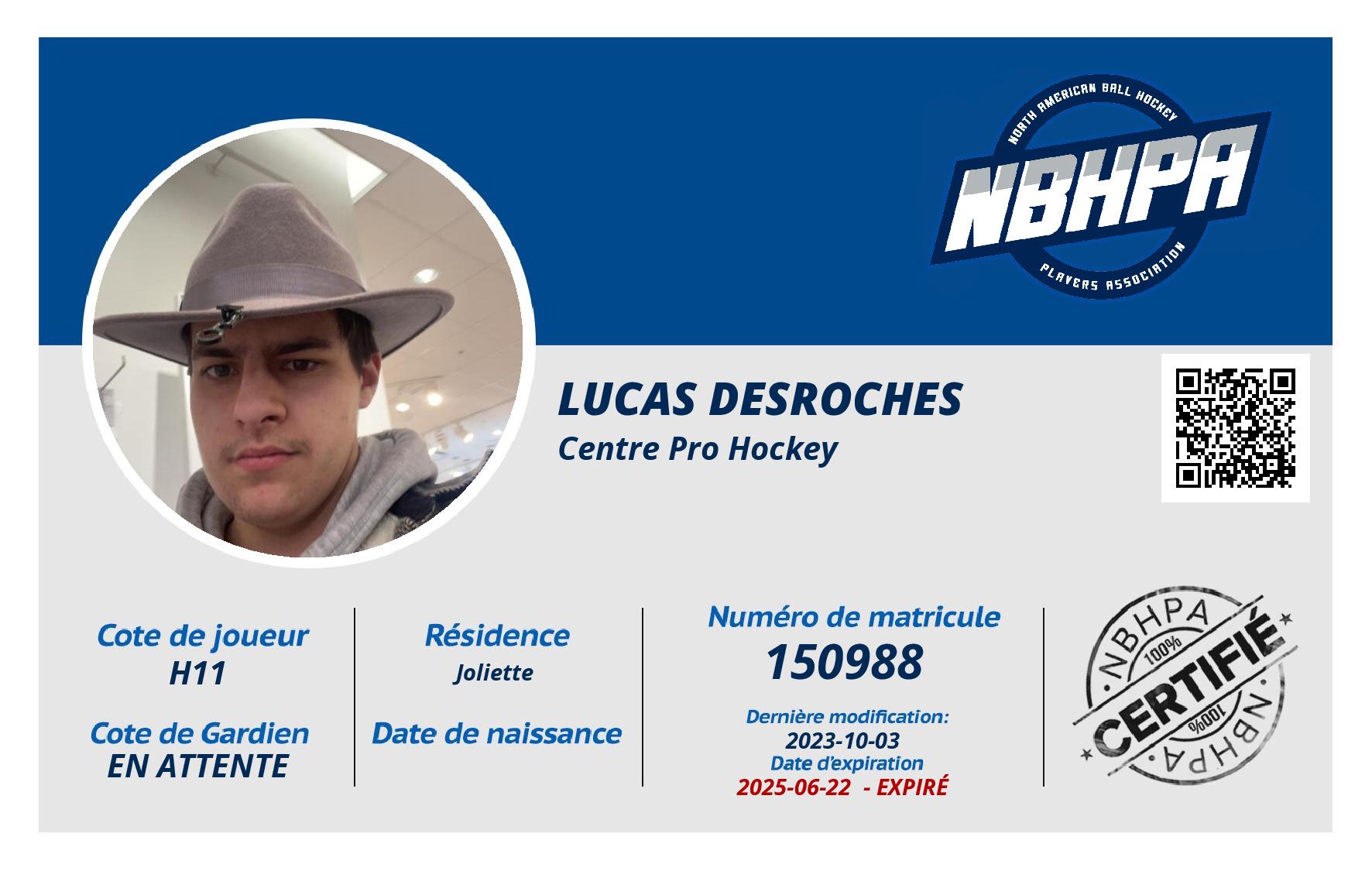 Lucas Desroches