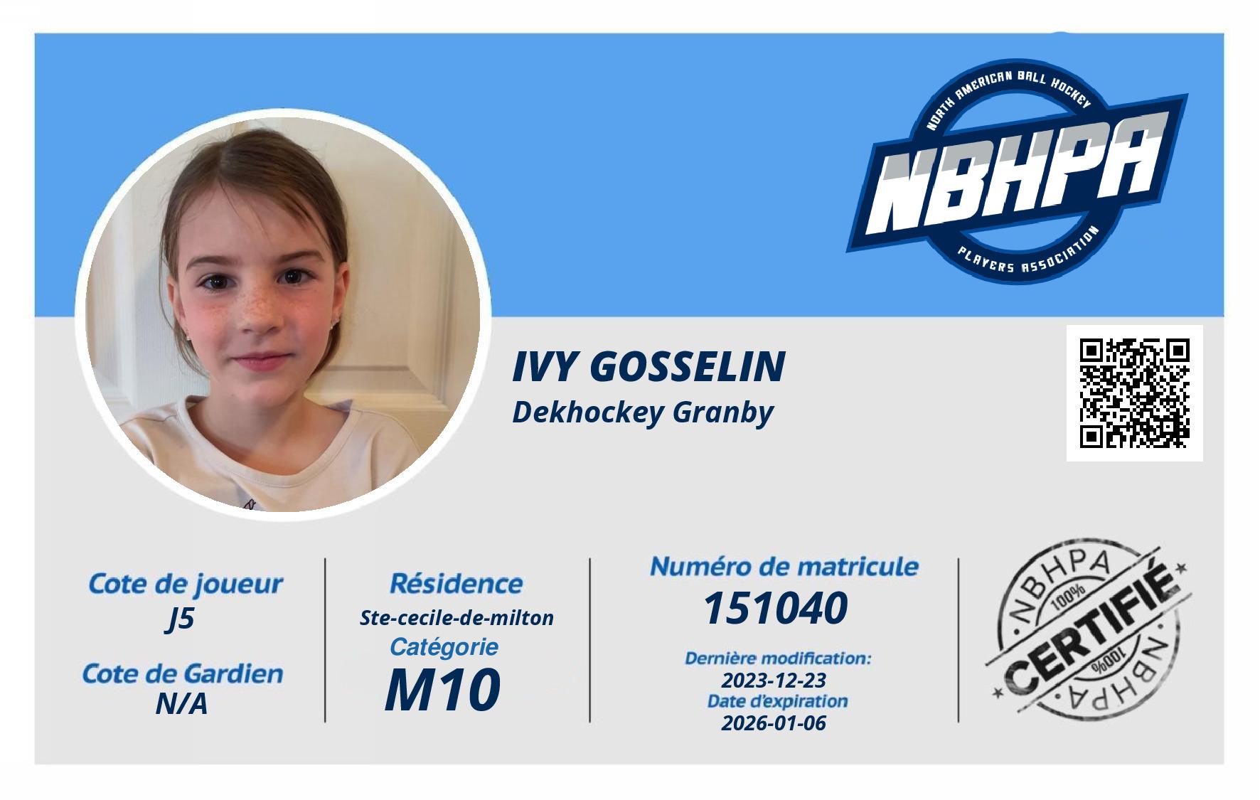 Ivy Gosselin 