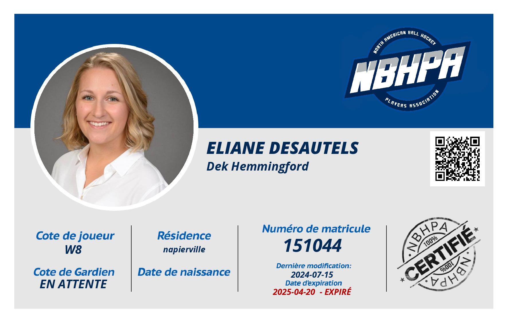 Eliane Desautels