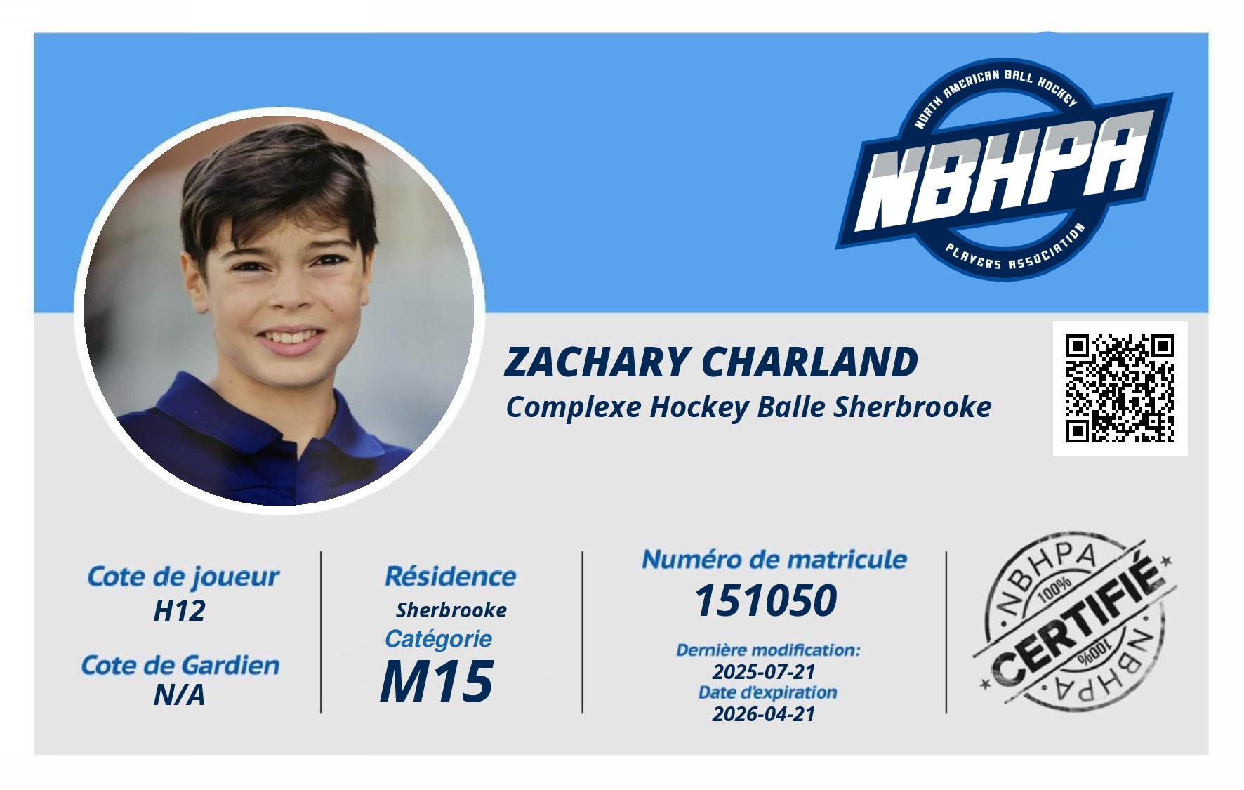 Zachary Charland