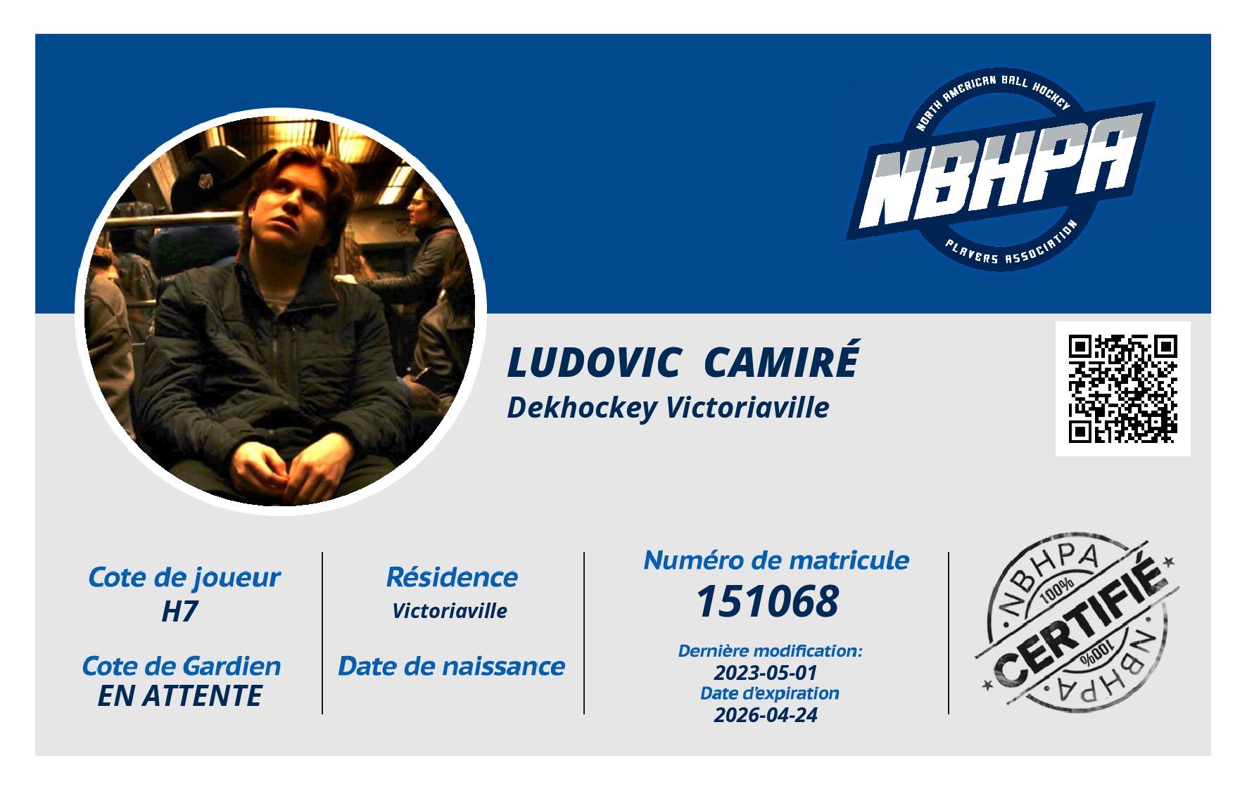 Ludovic  Camiré 