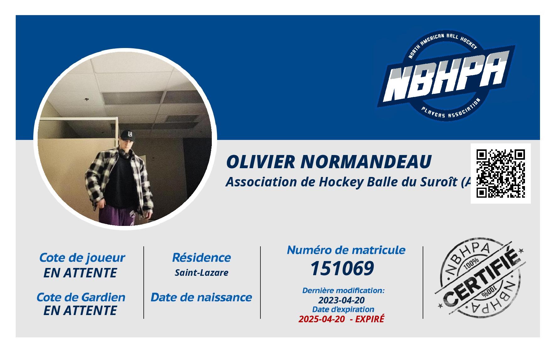 Olivier Normandeau 