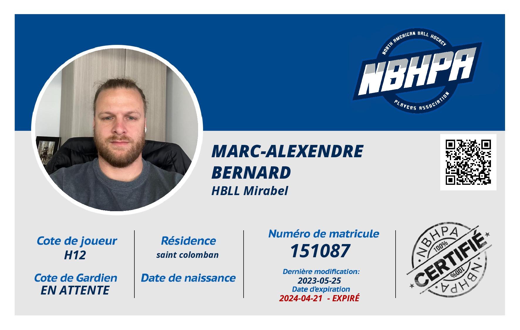 Marc-Alexendre Bernard