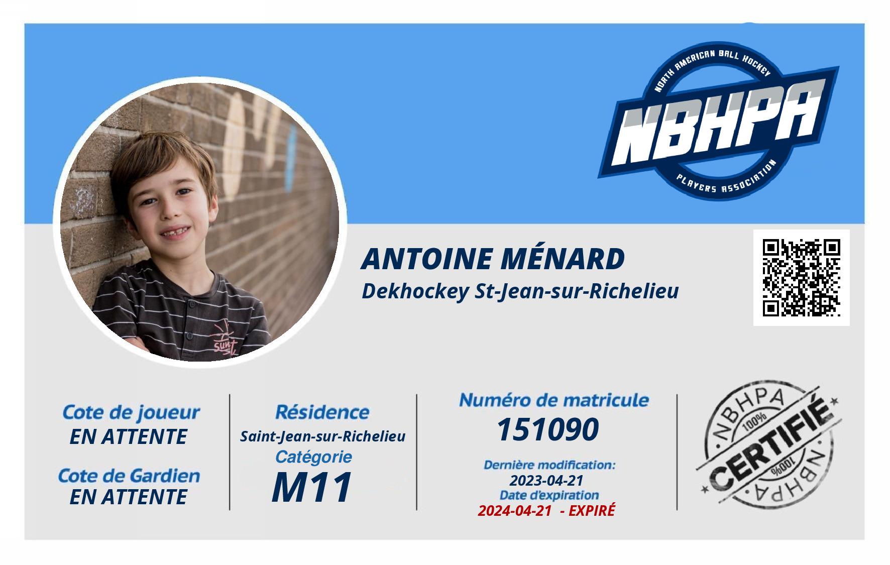 Antoine Ménard