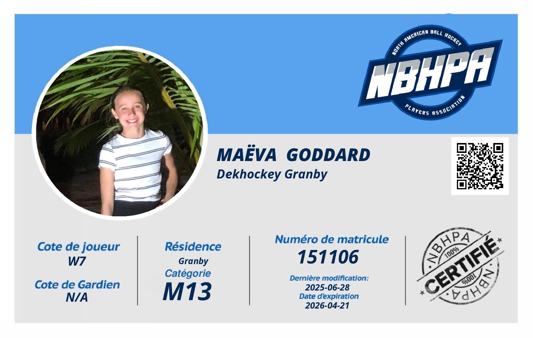 Maëva  Goddard