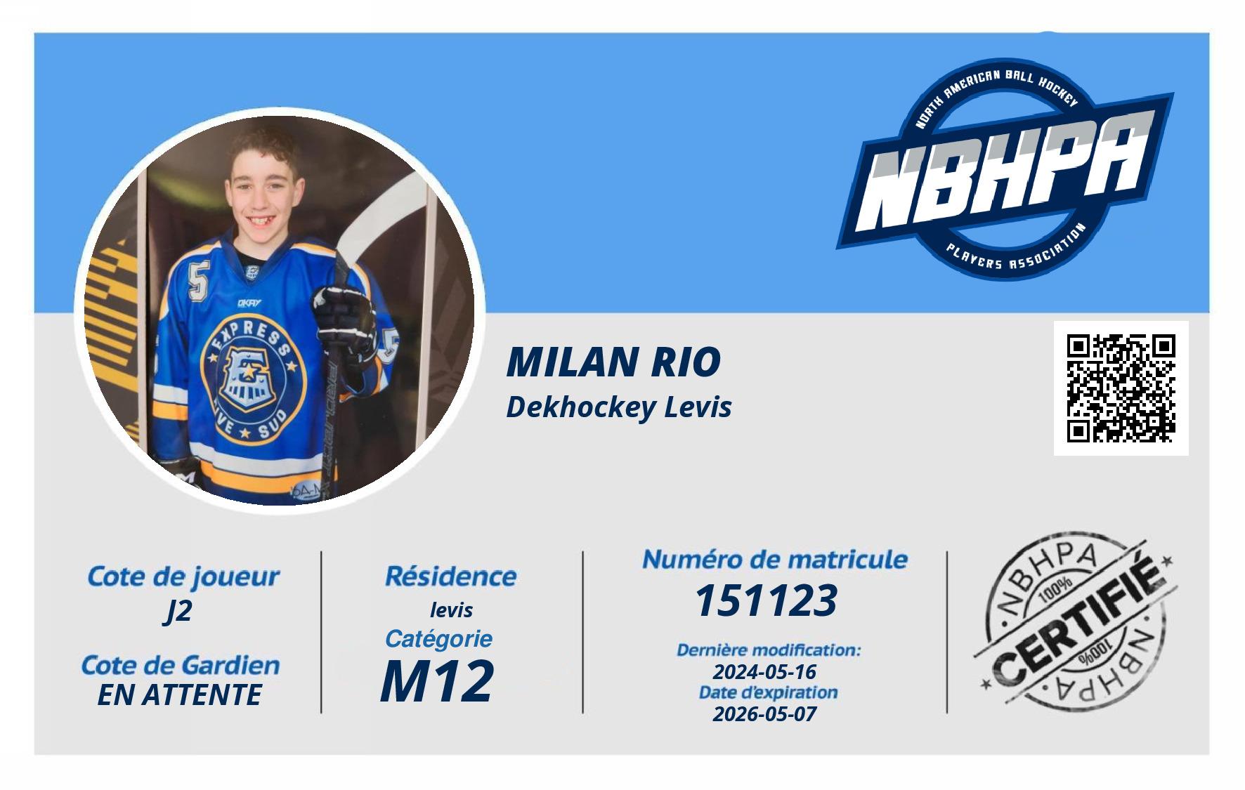 Milan Rio