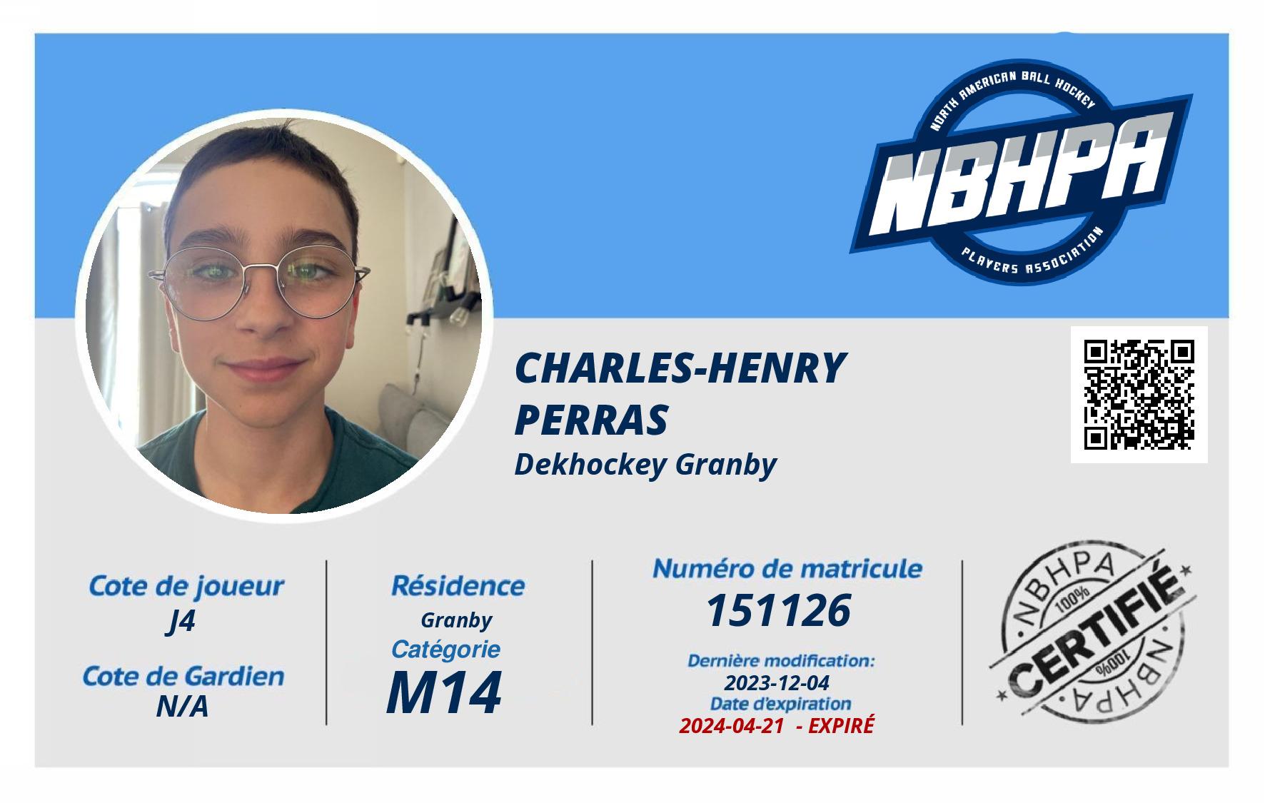 Charles-Henry  Perras 