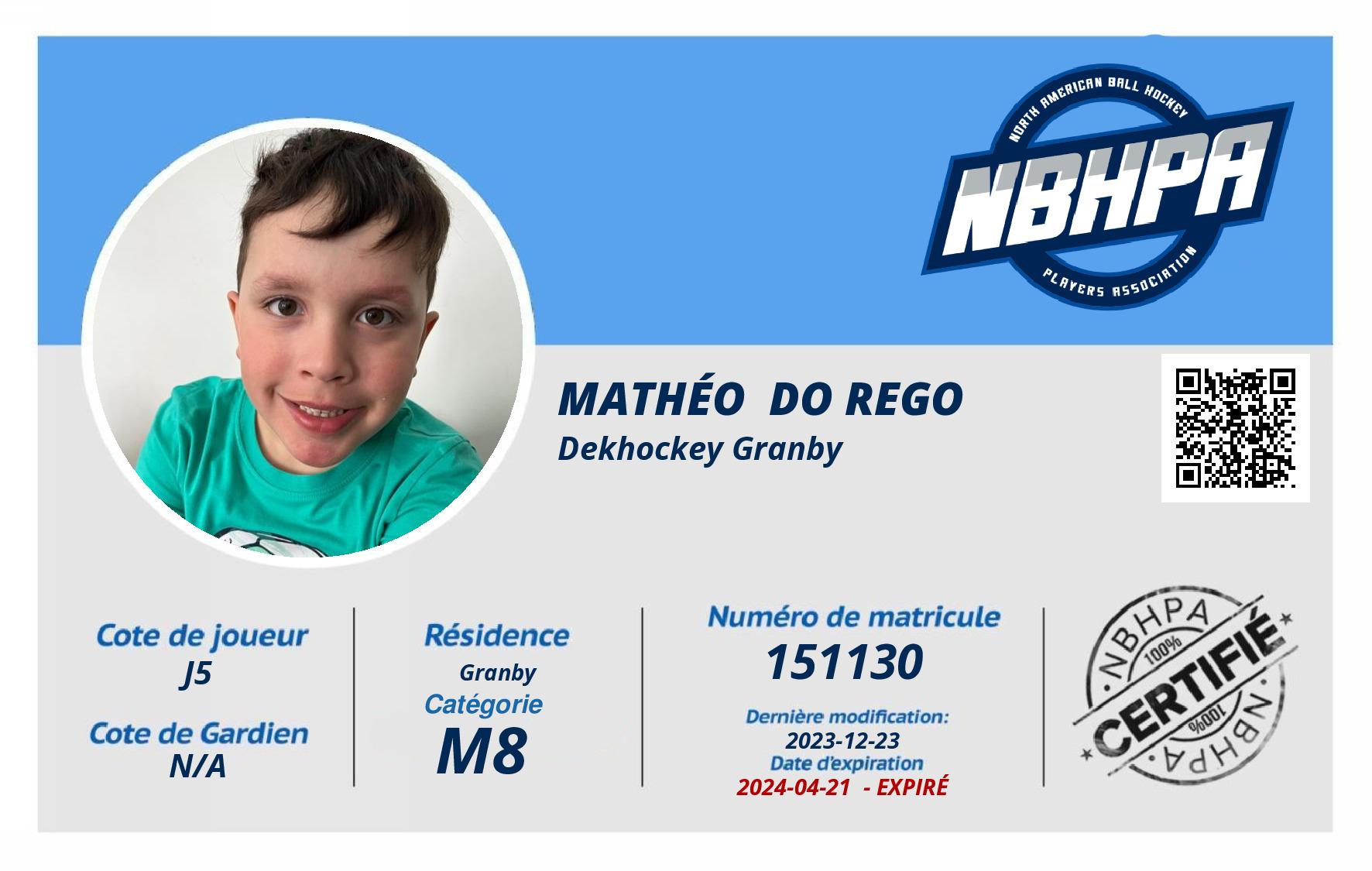 Mathéo  Do Rego
