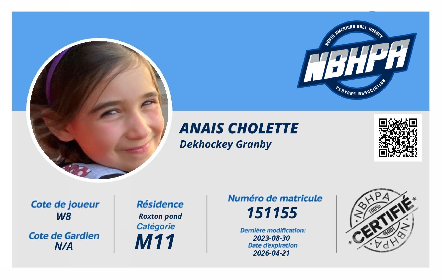 Anais Cholette