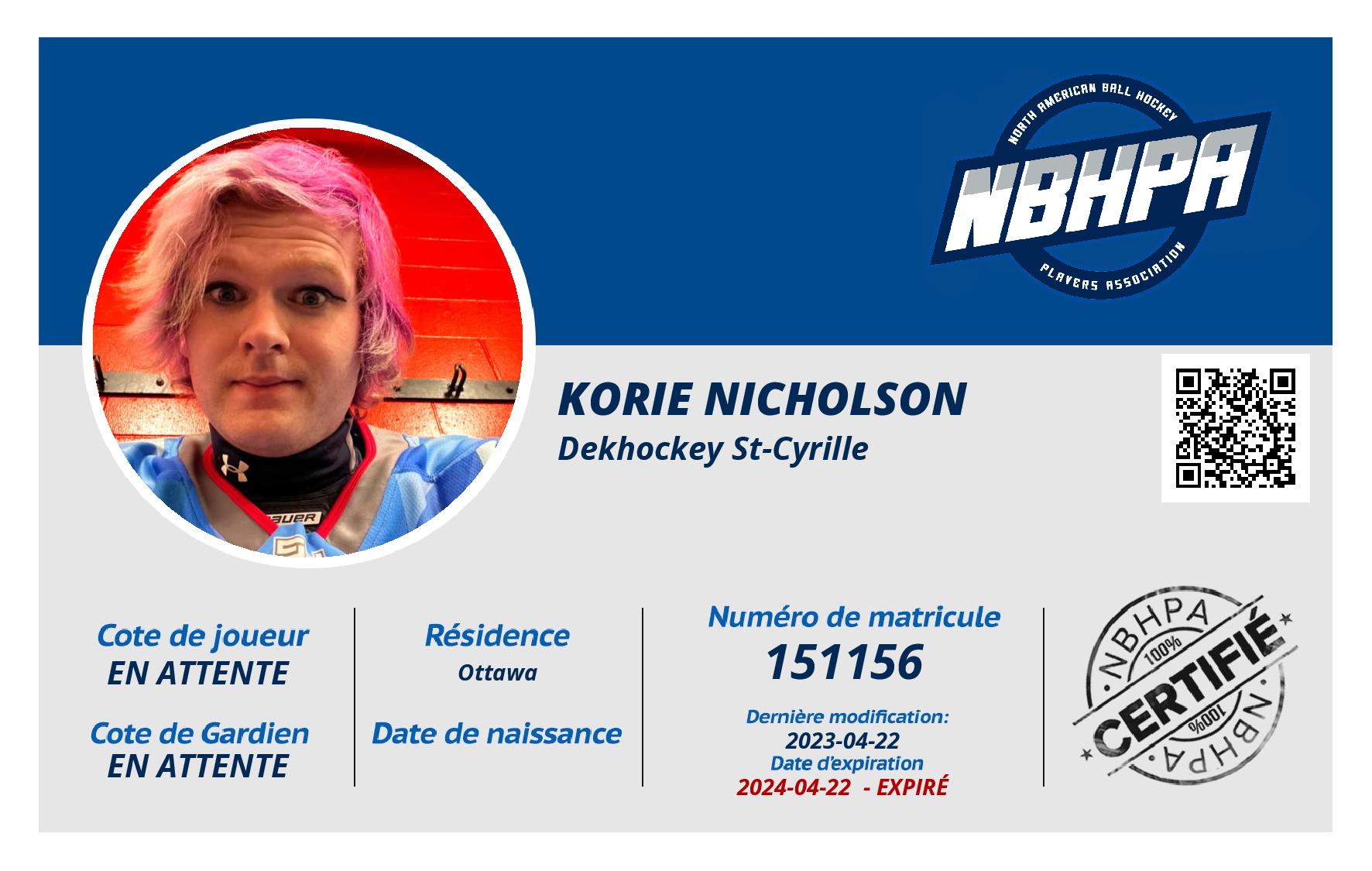 Korie Nicholson
