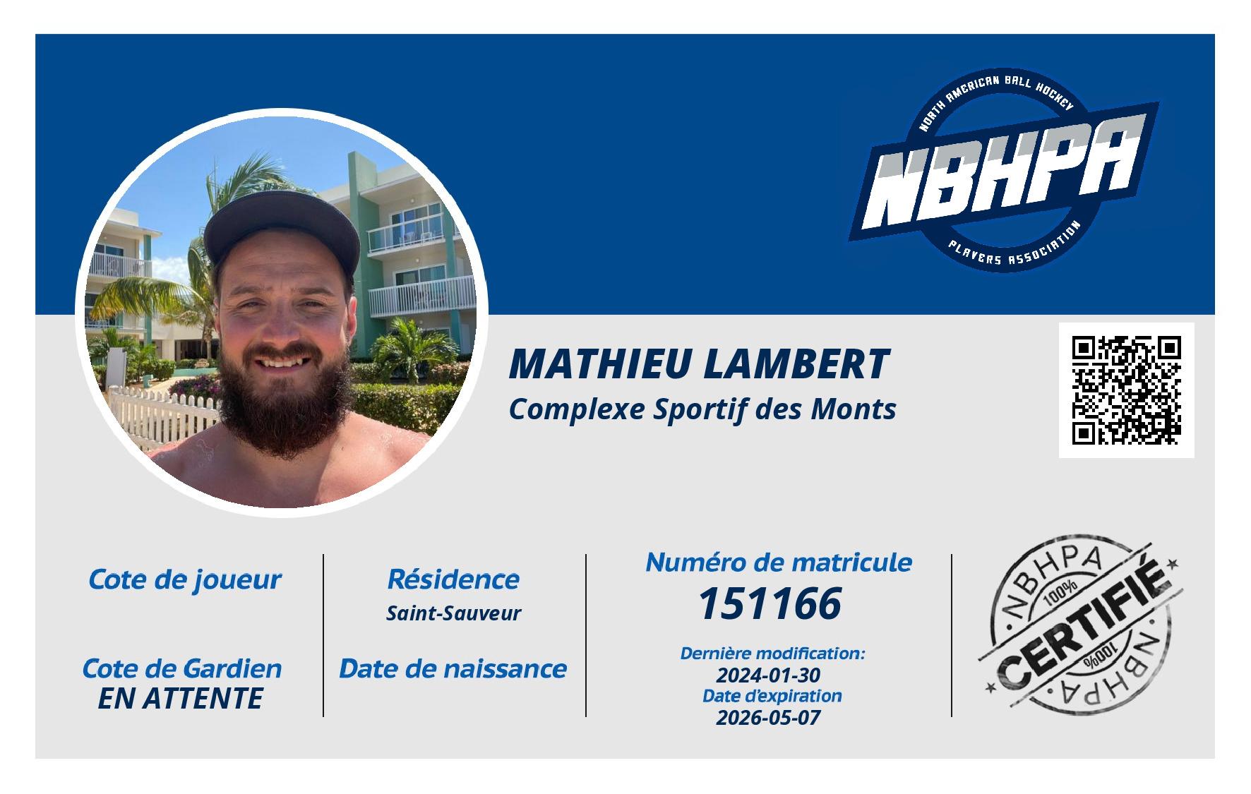 Mathieu Lambert