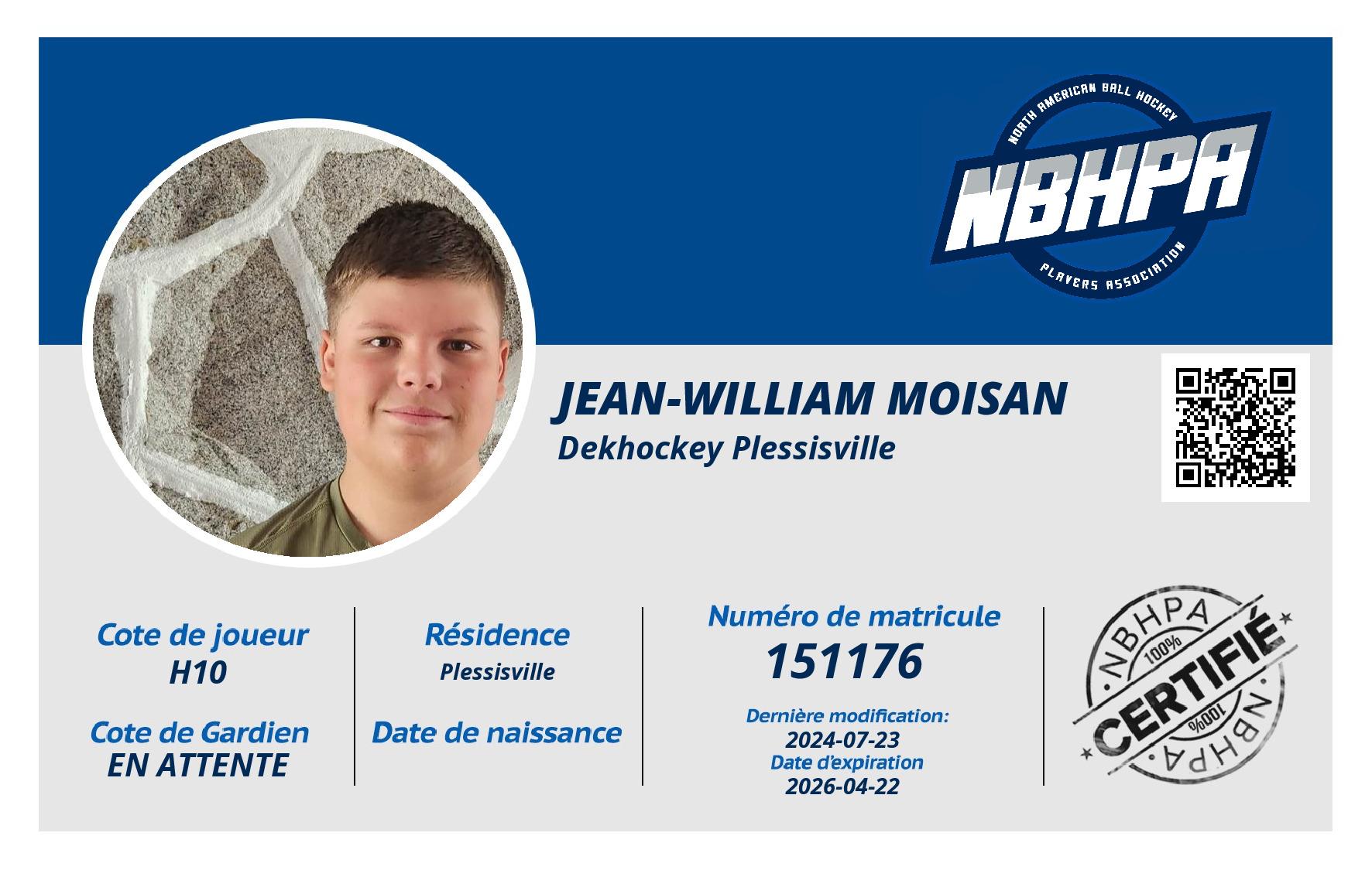 Jean-William Moisan