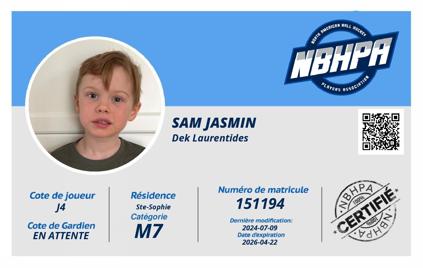 Sam Jasmin