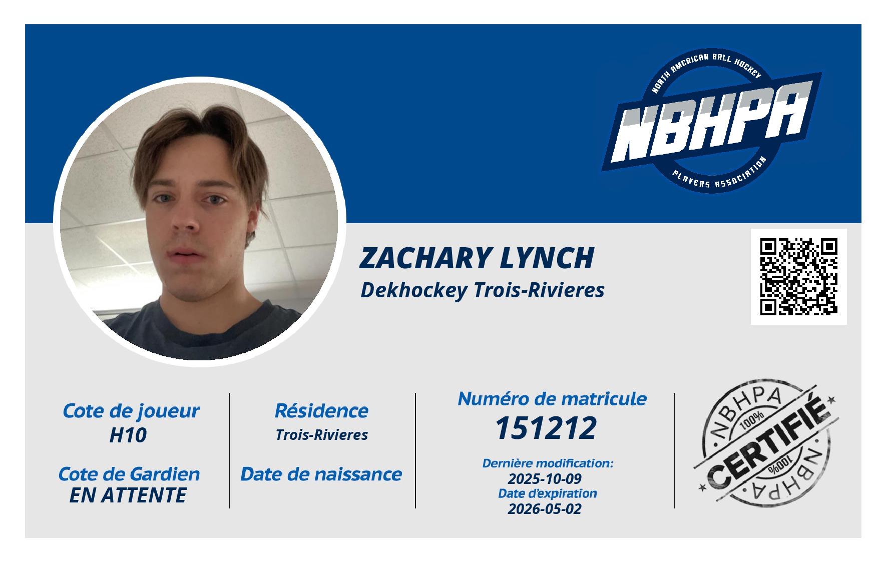 Zachary Lynch